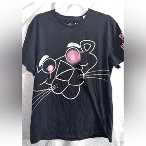 Eleven Paris Pink panther Graphic Tee women’s large Y2K